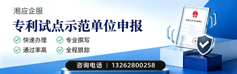 西宁专利试点示范单位申报服务