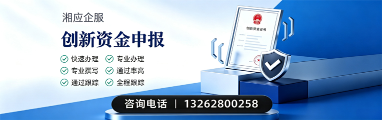 西宁创新资金申报服务