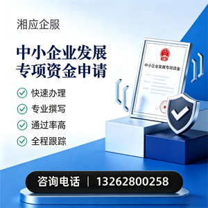 西宁中小企业发展专项资金申报服务